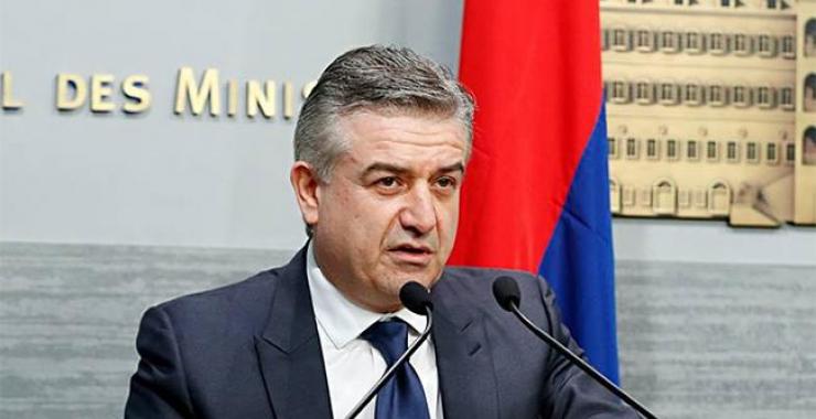 В Армении к исполнению обязанностей премьер-министра приступил Карен Карапетян. Фото: rbc.ua