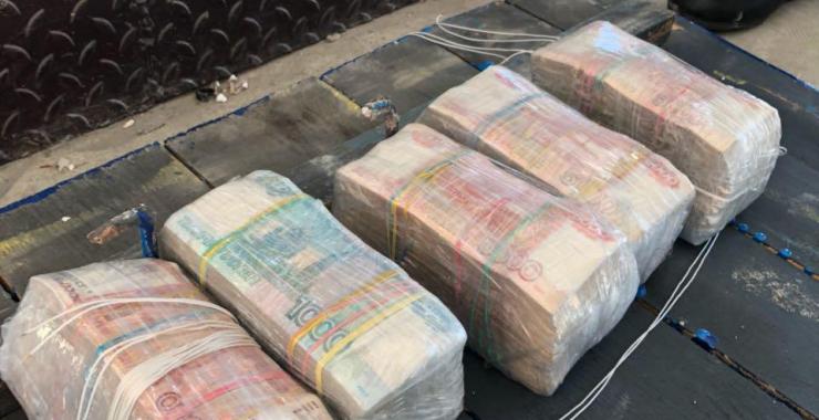 Харьковчанин пытался вывезти в Россию 15,5 млиллионов рублей. Фото: ГПСУ