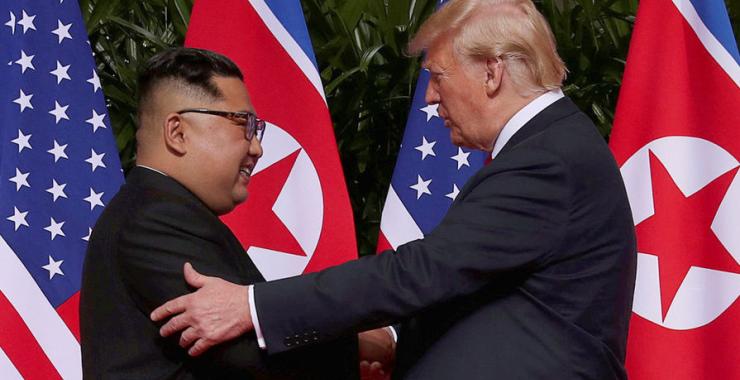 В Сингапуре встретились Трамп и Ким Чен Ын. Фото: gazeta.ru