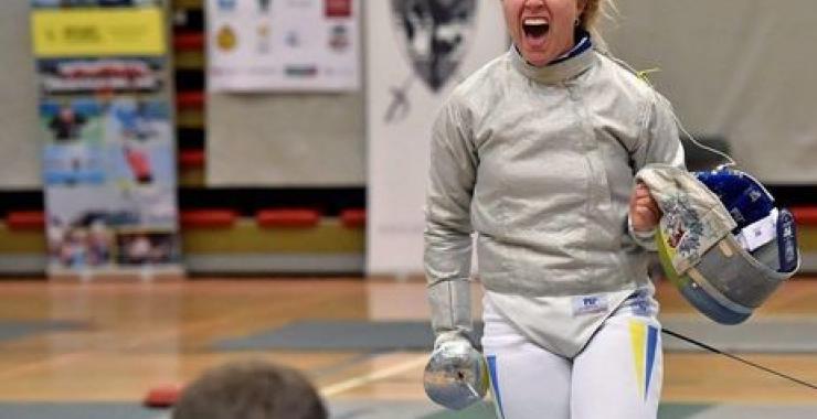 Ольга Харлан. Фото: НОК України та олімпійська команда/NOC of Ukraine and the Olympic Team / Facebook