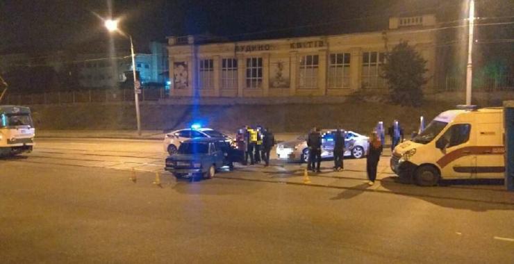 На Полтавском шляхе столкнулись два автомобиля. Фото: Патрульная полиция в Харьковской области