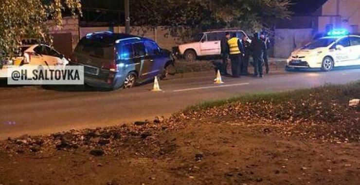 В Харькове водитель Lexus сбил пешехода. Фото: соцсети