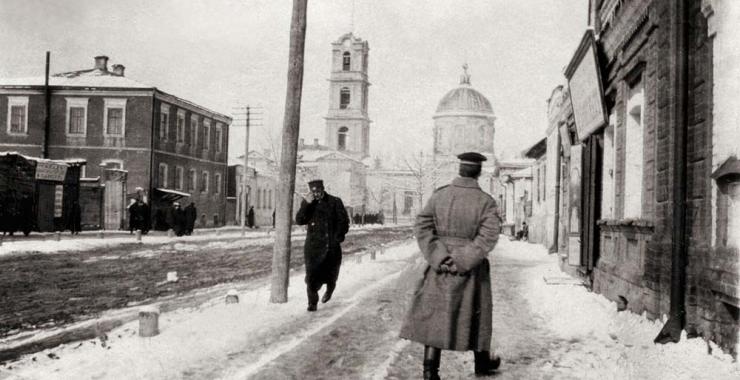 Воскресенская церковь, Грековская улица, начало ХХ века
