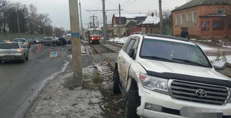 На улице Шевченко разбились две иномарки