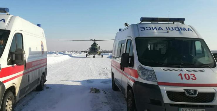 В харьковский госпиталь доставили четверых раненых украинских военных. Фото: Центр экстренной медицинской помощи