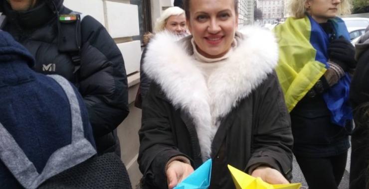 Олександра Саєнко робить ребрендинг України в Європі. Фото: соцмережі.