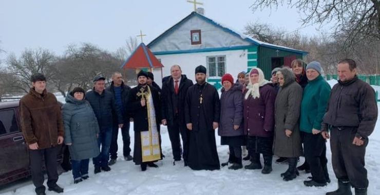 В Харьковской области приход Московского патриархата перешел в Православную церковь Украины. Фото: facebook/Владимир Шаров