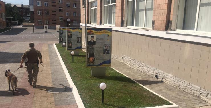 заминирование вузов Фото: ГУНП в Харьковской области