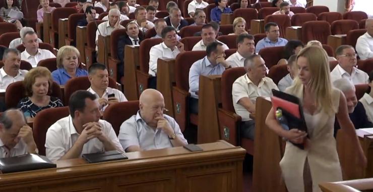 покинули сессию горсовета Самопоміч