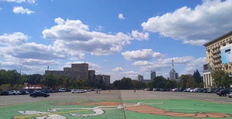 Площадь Свободы. Фото: KHARKIV Today