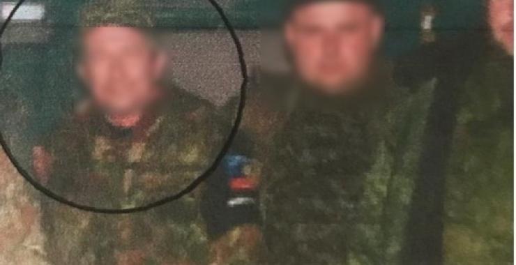 задержали боевика. Фото: СБУ