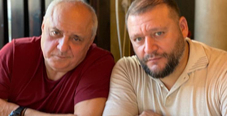 Добкин и Каратуманов в Израиле. Фото: dobkinmm / Instagram
