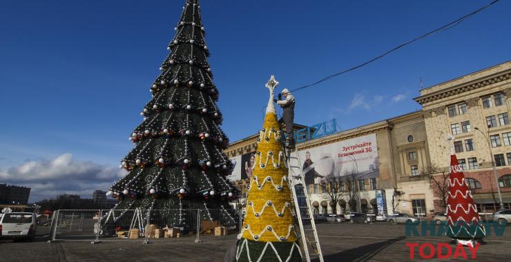 Новогодняя ель обойдется Харькову минимум в 2 миллиона гривен.