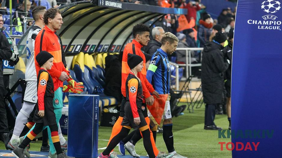 "Шахтер" - "Аталанта", Фото: Сергей Козлов / KHARKIV Today "Шахтер" - "Аталанта", Фото: Сергей Козлов / KHARKIV Today