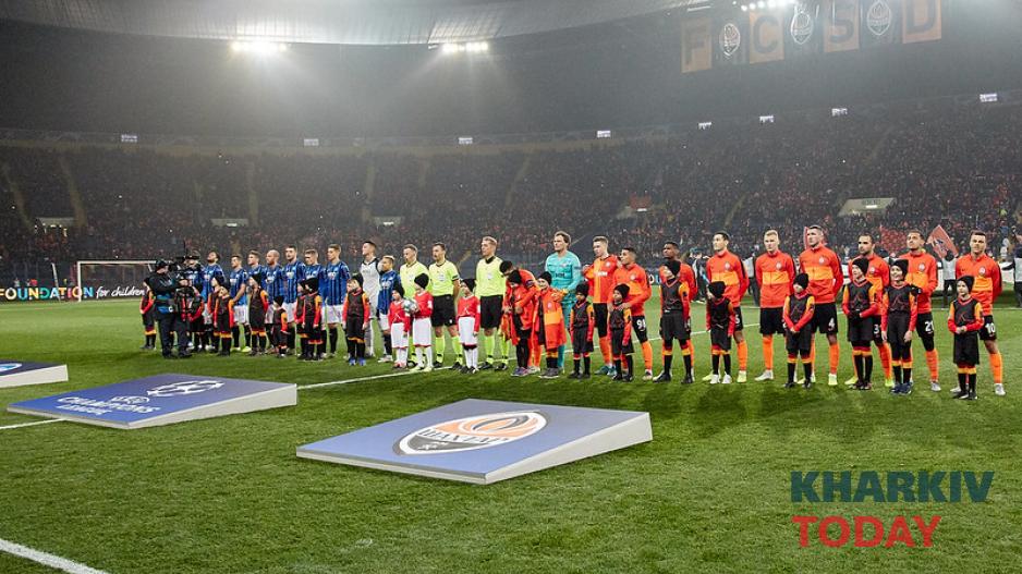 "Шахтер" - "Аталанта", Фото: Сергей Козлов / KHARKIV Today "Шахтер" - "Аталанта", Фото: Сергей Козлов / KHARKIV Today