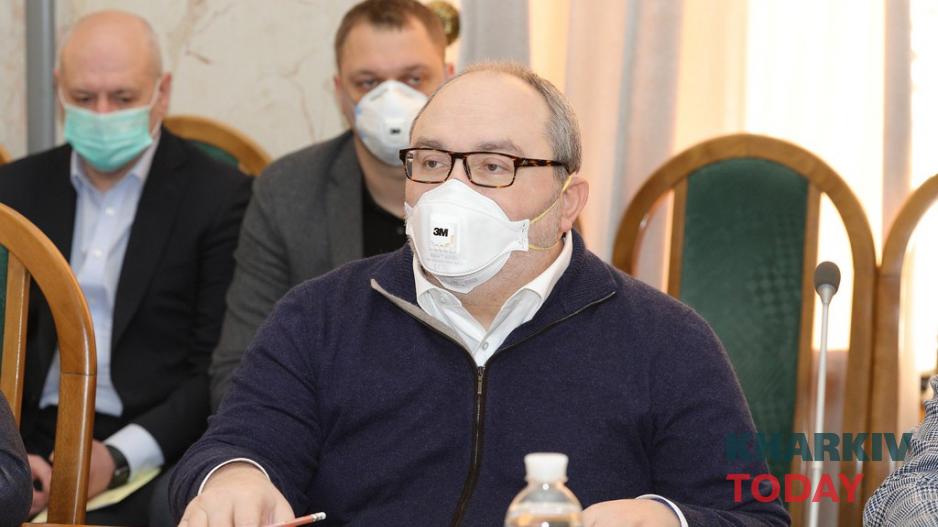 Геннадий Кернес в Харьковской ОГА. Фото: Сергей Козлов / KHARKIV Today