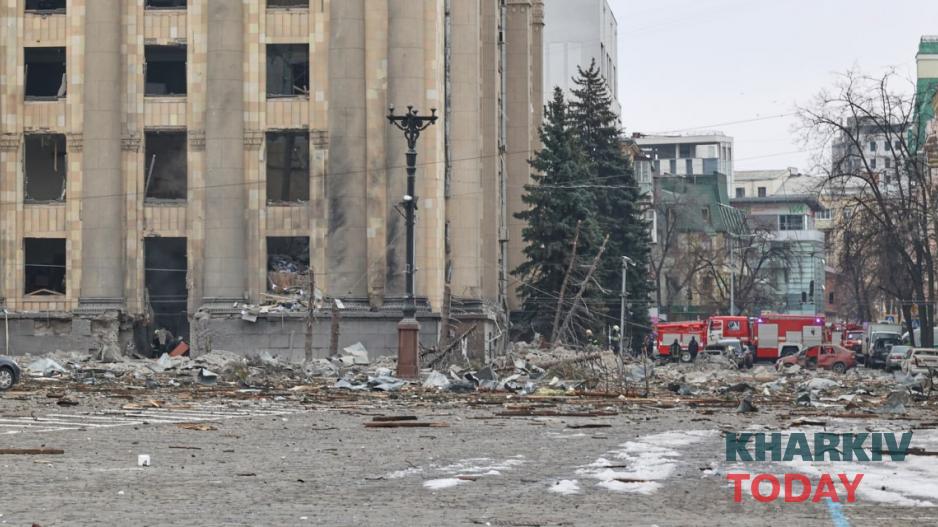 Фото харькова после бомбежки