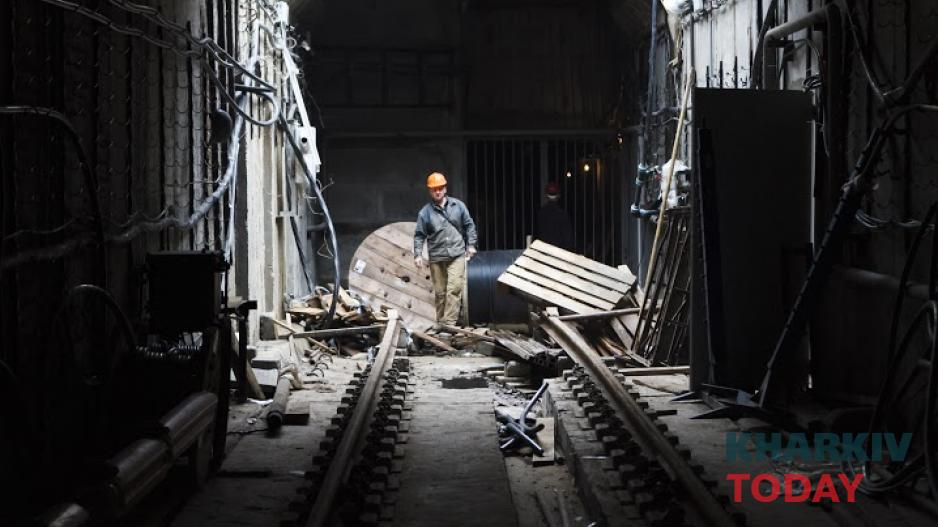 Строительство метро. Фото: Константин Чегринский / 2day.kh.ua