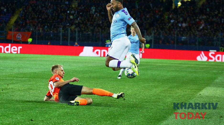 "Шахтер" - "Манчестер Сити" на стадионе "Металлист". Фото: Сергей Козлов / KHARKIV Today