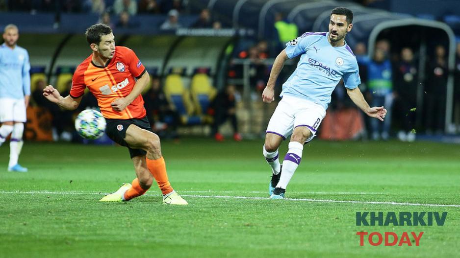 "Шахтер" - "Манчестер Сити" на стадионе "Металлист". Фото: Сергей Козлов / KHARKIV Today