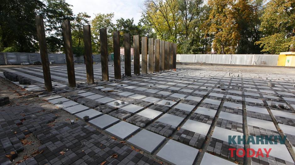 памятник воинам АТО. Фото: Сергей Козлов / KHARKIV Today