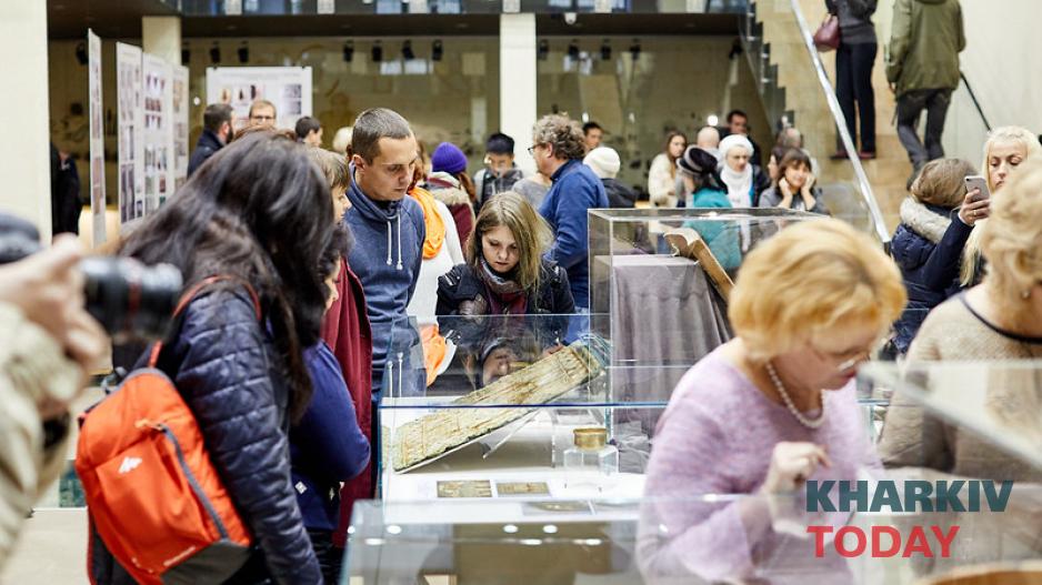 выставка музей археологии. Фото: Сергей Козлов / KHARKIV Today выставка музей археологии. Фото: Сергей Козлов / KHARKIV Today