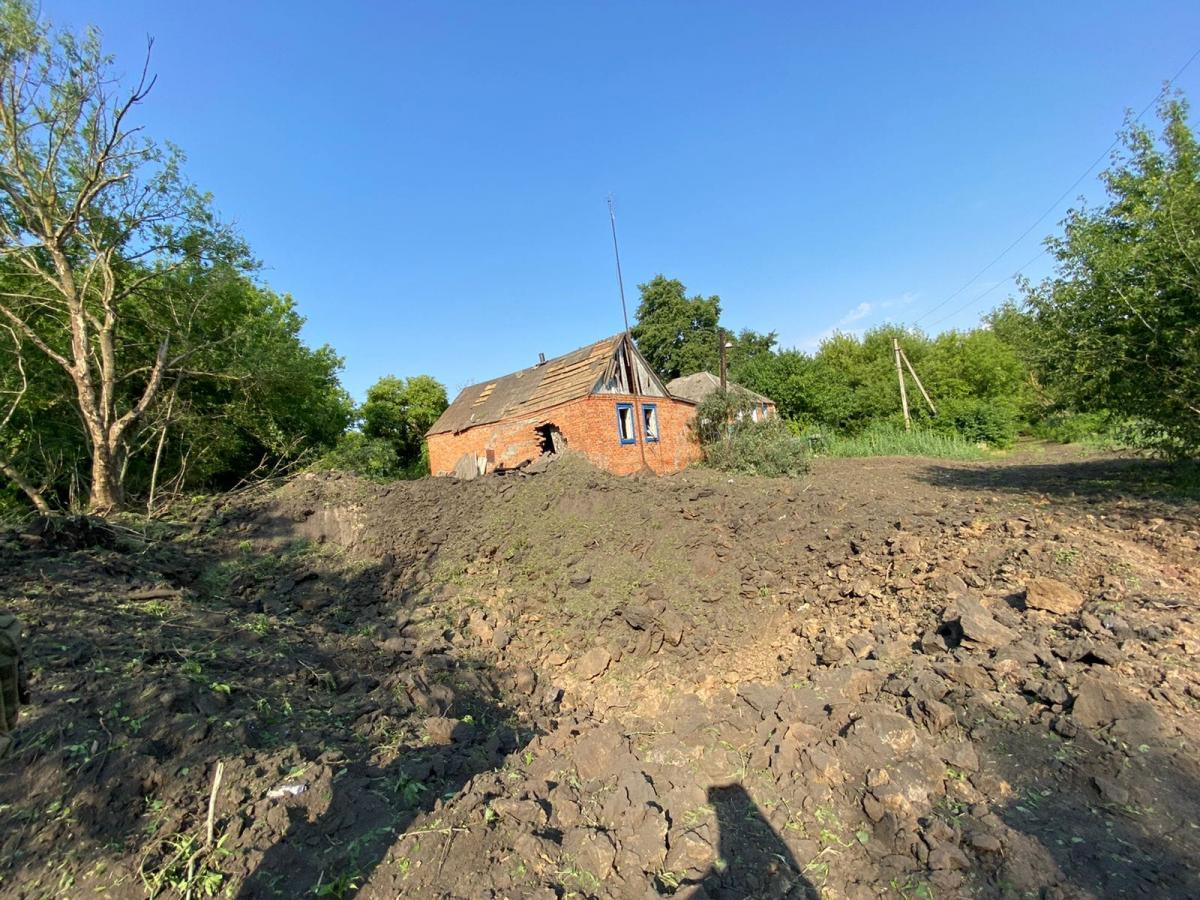 Село в громаде Харьковской области впервые попало под обстрел