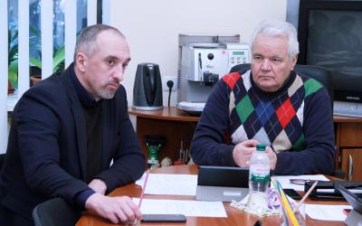 Владимир Святаш (справа). Фото: Харьковский облсовет