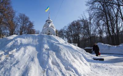 Харьков сугробы