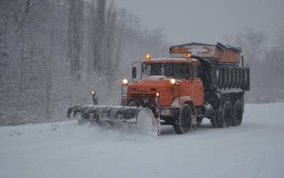 снег, трасса