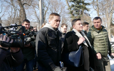 Савченко идет в изолятор СБУ