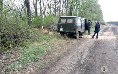 В Харьковской области задержали незаконных лесорубов. Фото: ГУНП