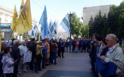 Харьков присоединился ко всеукраинской акции "Нет законам Януковича". Фото: KHARKIV Today