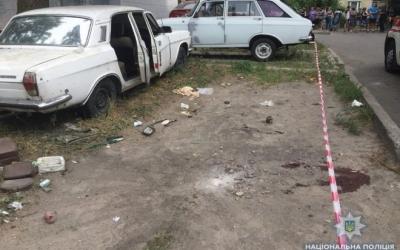 В Киеве произошел взрыв в машине: пострадали дети. Фото: ГУНП