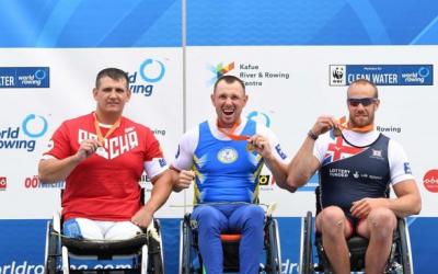 Украинские паралимпийцы стали первыми на Кубке мира по гребле. Фото: unn.com.ua