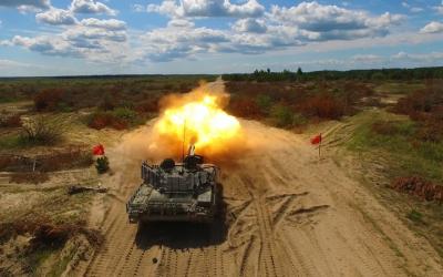 Укроборонпром проводит огневые испытания нового танка. Фото: Укроборонпром
