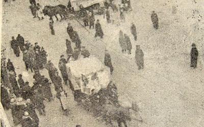 Фургонный сбор в Харькове, октябрь 1914 года