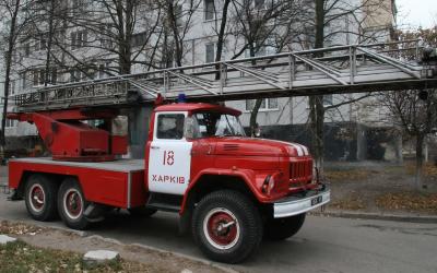 В Харькове во время пожара пострадало два человека