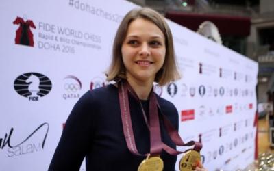 Украинская шахматистка завоевала золото на клубном Кубке Европы. Фото: 24 канал