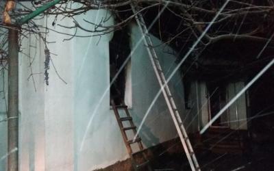 В Харьковской области во время пожара погибла пенсионерка. Фото: ГСЧС в Харьковской области