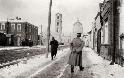 Воскресенская церковь, Грековская улица, начало ХХ века