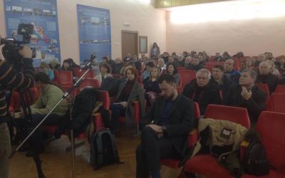 Общественные слушания на КП "ХТС" прошли 12 ноября. Фото: KHARKIV Today.