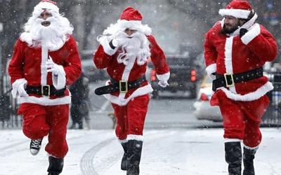В Харькове пройдет благотворительный забег Санта-Клаусов. Фото: Vgorode.ua