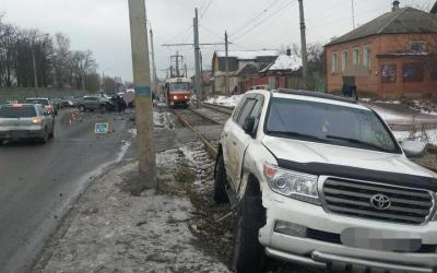 На улице Шевченко разбились две иномарки