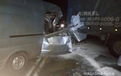 Семеро пассажиров автобуса «Харьков-Мариуполь» пострадали в аварии