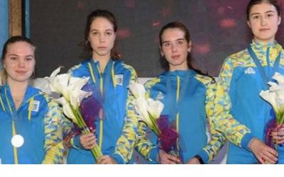 Харьковчанка завоевала серебро на чемпионате Европы по фехтованию. Фото: ХОГА