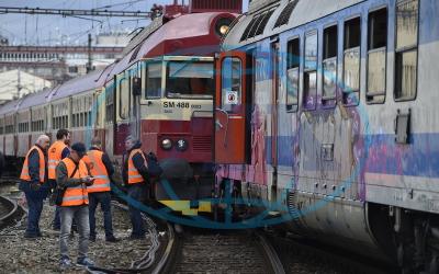 В Чехии из-за столкновения двух поездов пострадали 22 человека. Фото: Ceske Noviny