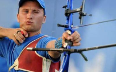 Харьковчанин завоевал серебряную медаль на чемпионате мира по стрельбе из лука. Фото: Харьковской горсовет